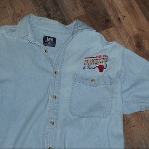Vintage Chicago Bulls Denim Long sleeve